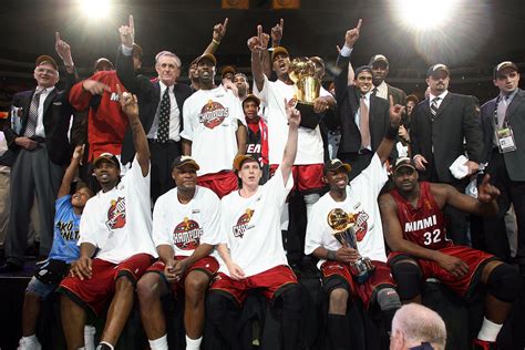 miami heat 2006 championship starting lineup